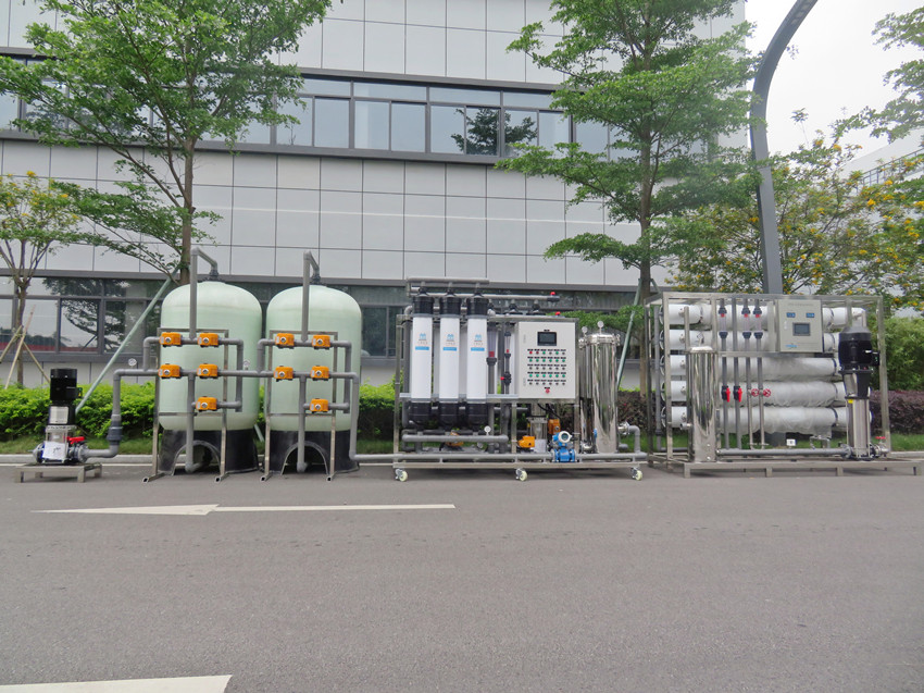 200T/D廢水回用水處理系統_中水回用反滲透膜處理